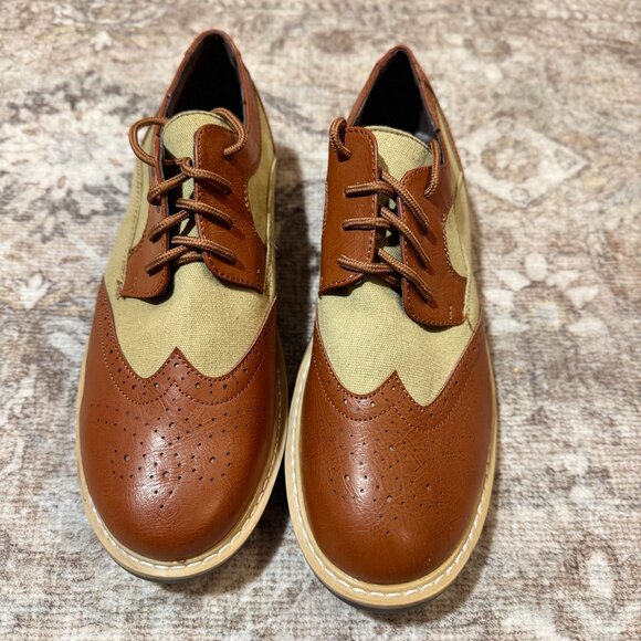 Kenneth Cole Wingtip Oxford Dress Shoes - size 6 - Picture 6 of 11